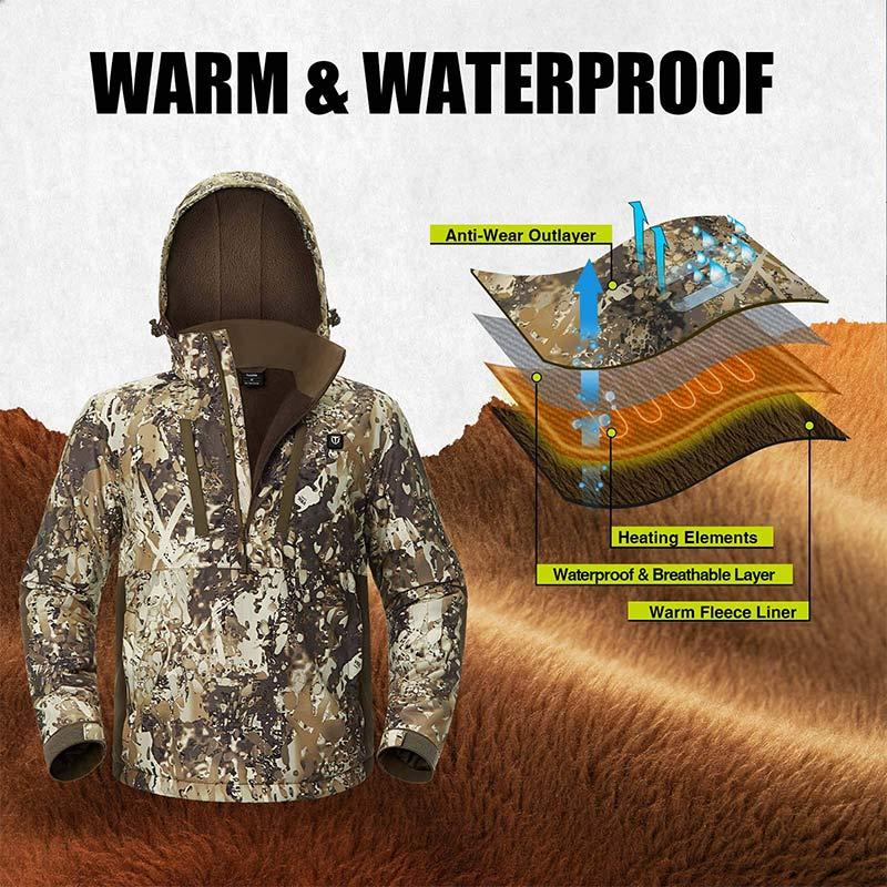 MetCote™ Heated Waterproof Duck Hunting Jacket