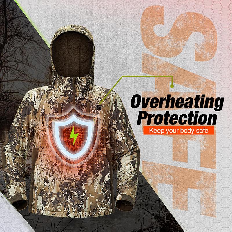 MetCote™ Heated Waterproof Duck Hunting Jacket