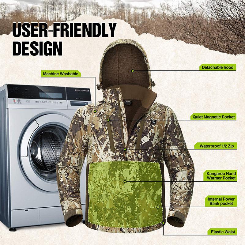 MetCote™ Heated Waterproof Duck Hunting Jacket